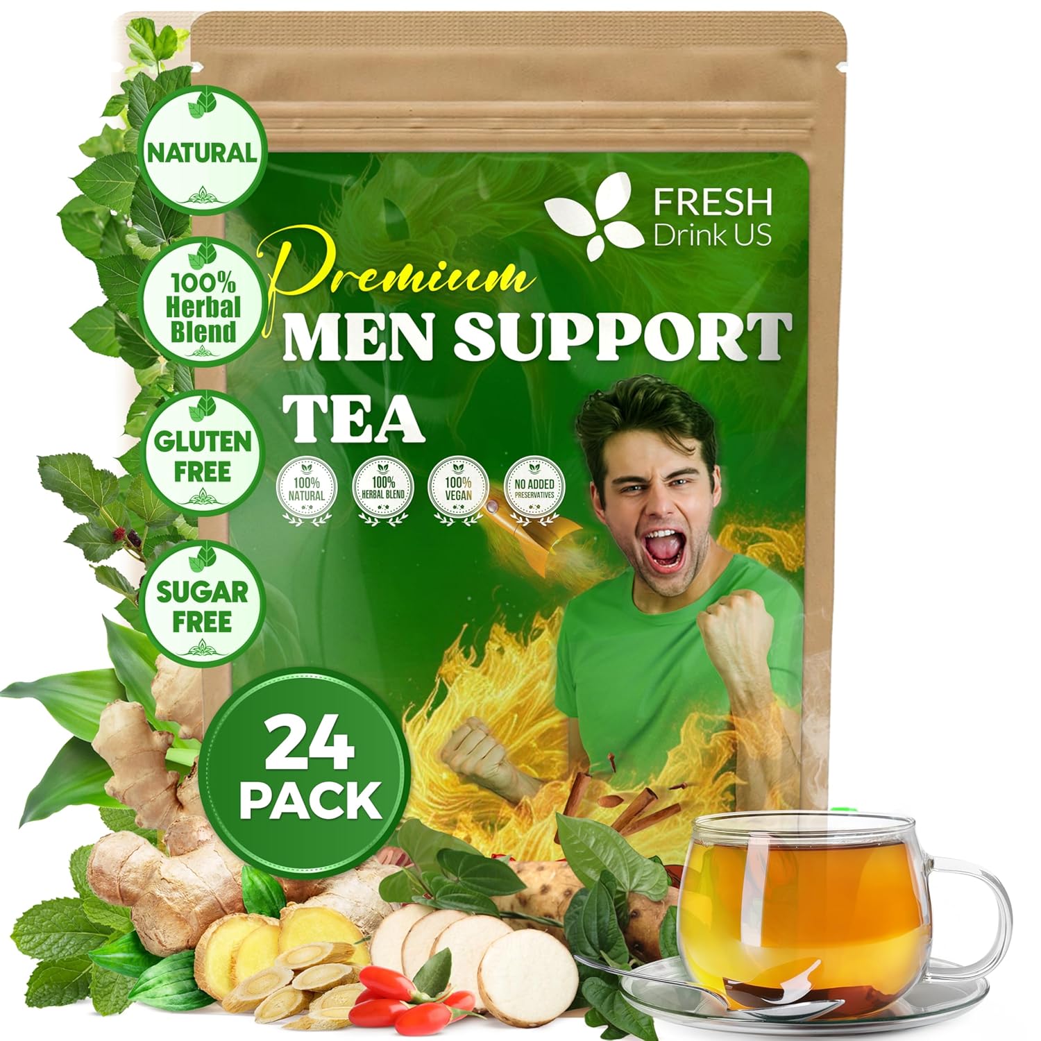 FreshDrinkUS Ginseng Six Treasure Tea - zdjęcie 1